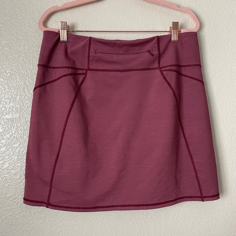 Kuhl Skort Womens Small Red Skirt Performance Athletic Hiking Zipper Pocket - Picture 7 of 12